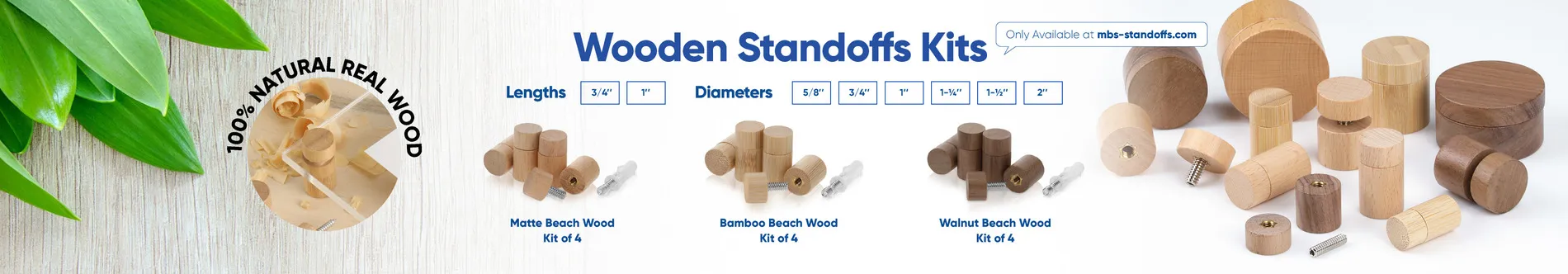 Wooden Standoffs Kits