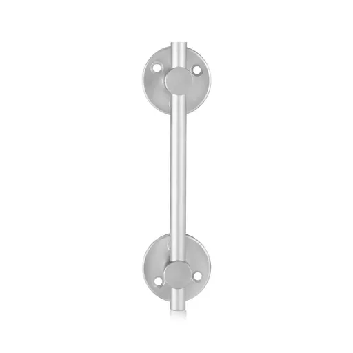 Wall to Wall Kit for 3/8'' Diameter Rod - Aluminum Clear Anodized  (Sold without Rod)