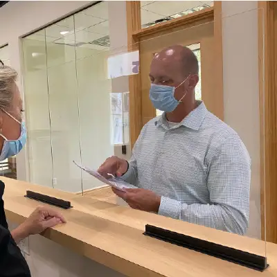 Sneeze Guard Brackets