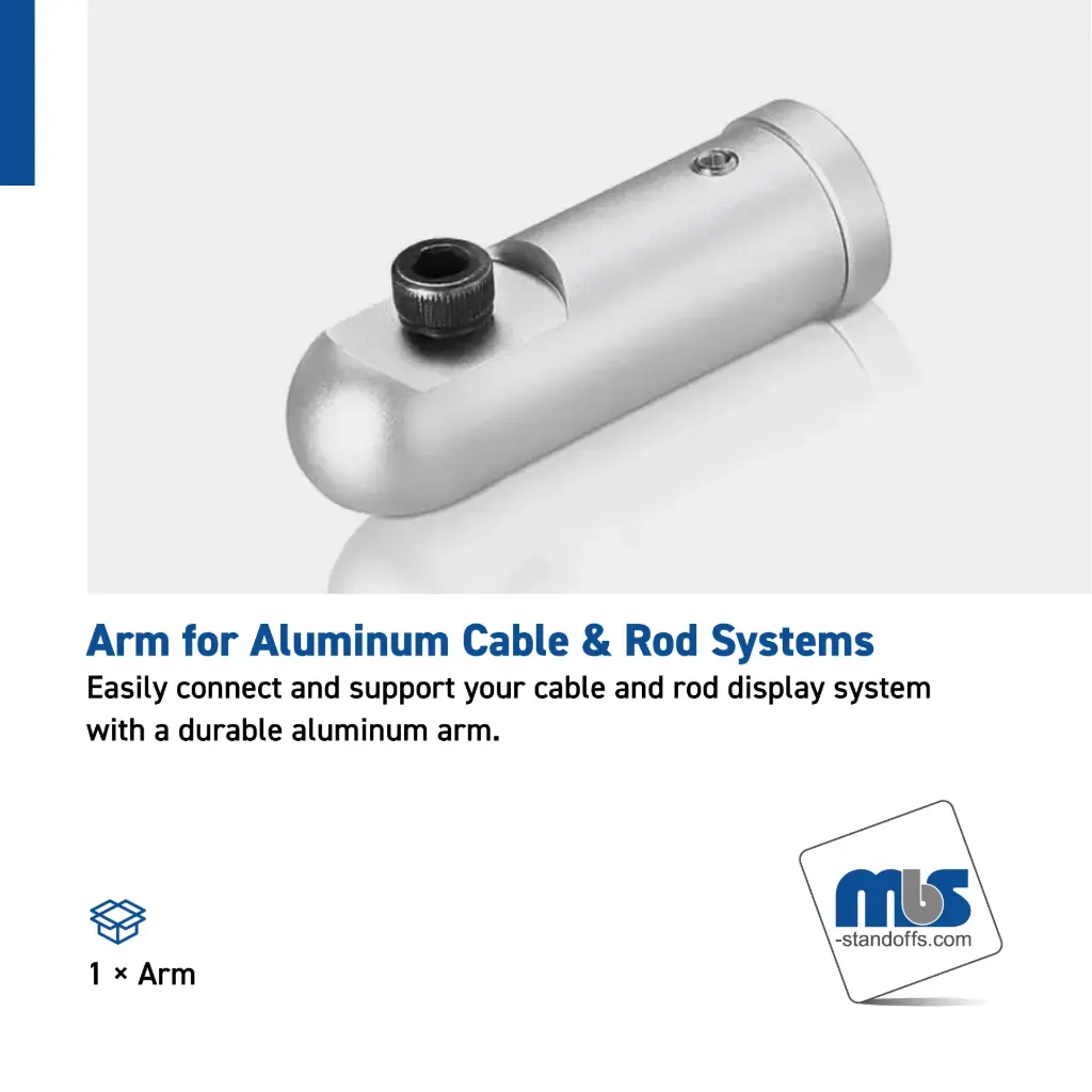 Arm for Aluminum Cable & Rod Systems