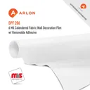 54'' x 33 Yard Roll - Arlon DPF 206 6 Mil Calendered Fabric Wall Decoration Film w/ Removable Adhesive