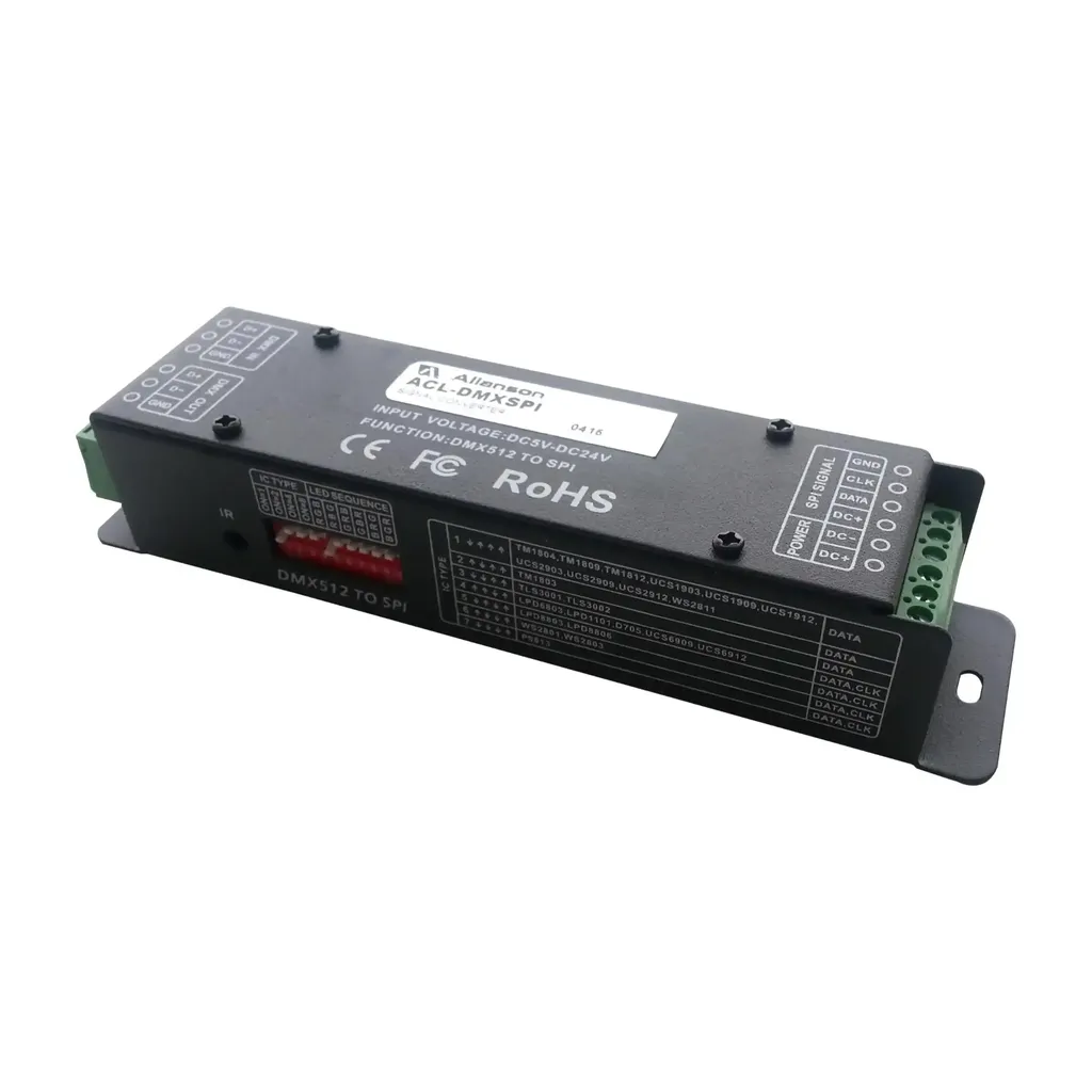 Allanson DMX to SPI Signal Converter