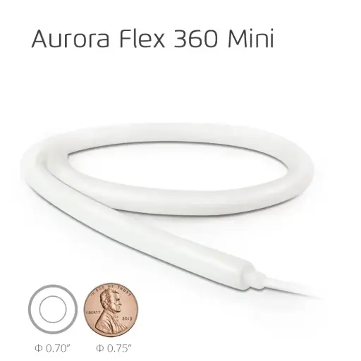 [AF2021] G2G AURORA FLEX 360 MINI 24V 3.6/Ft Orange (Orange Shell) LED Flex Lighting (16' Roll)