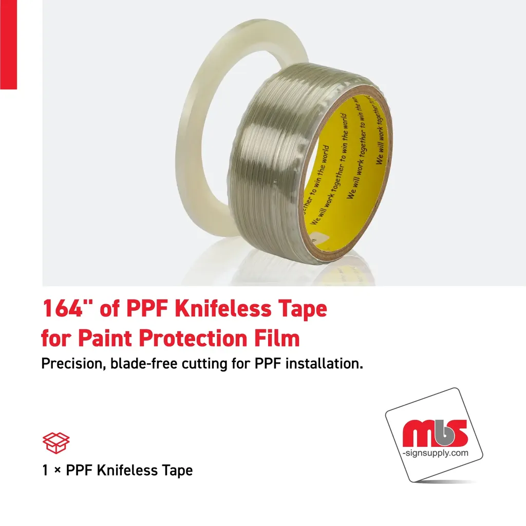 164" of PPF Knifeless Tape for Paint Protection Film