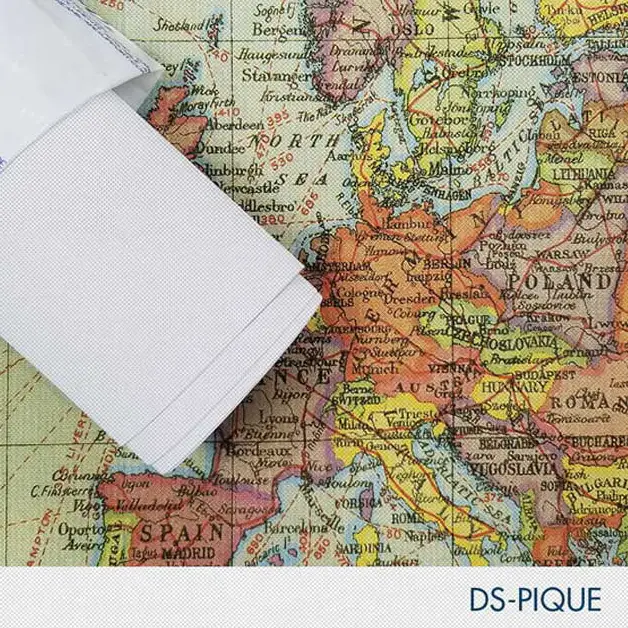 54" x 100 Yards Roll - DreamScape Premium Polymeric Printable White Vinyl WallWrap - Pique Texture - 27.0 Mil - Clear Back Permanently Repositionable Adhesive