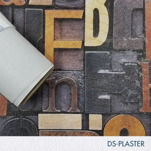 54" x 100 Yards Roll - DreamScape Premium Polymeric Printable White Vinyl WallWrap - Plaster Texture - 27.0 Mil - Clear Back Permanently Repositionable Adhesive