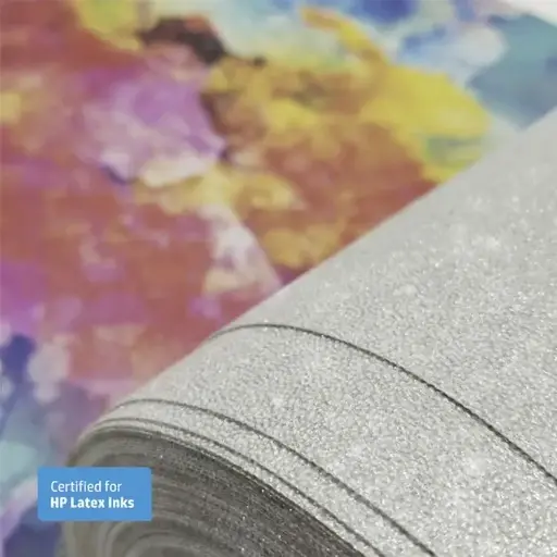 [DS-BLBEADS20-5410] 54" x 10 Yards Roll - DreamScape Premium Polymeric Printable White Vinyl WallWrap - Bling! Texture - 27.0 Mil - Clear Back Permanently Repositionable Adhesive