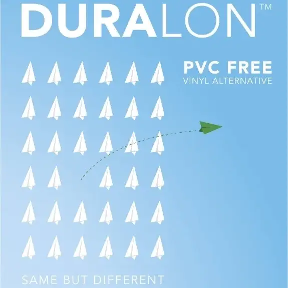 54" x 100 Yards Roll - DreamScape Premium Polymeric Printable White Vinyl WallWrap - Duralon Suede Texture - 17.0 Mil - Clear Back Permanently Repositionable Adhesive