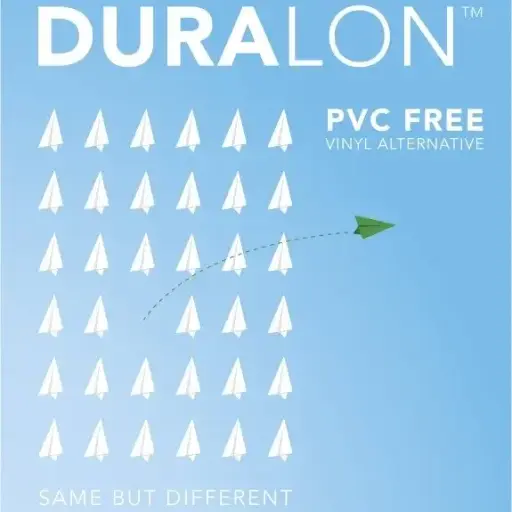 [DS-DURASD20-54100] 54" x 100 Yards Roll - DreamScape Premium Polymeric Printable White Vinyl WallWrap - Duralon Suede Texture - 17.0 Mil - Clear Back Permanently Repositionable Adhesive