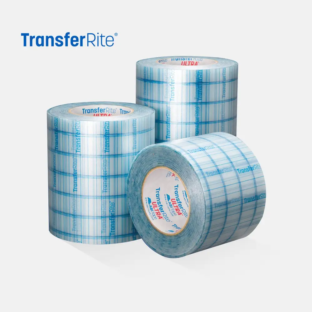 TransferRite 1310 Ultra Clear Grid Medium Tack Transfer Tape
