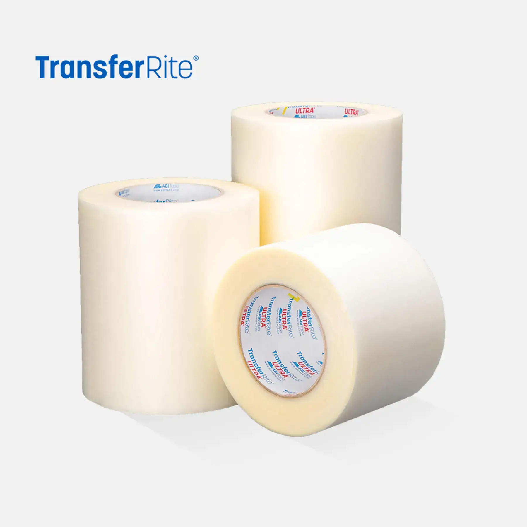 TransferRite Ultra 760U White Clear Low Tack Transfer Tape
