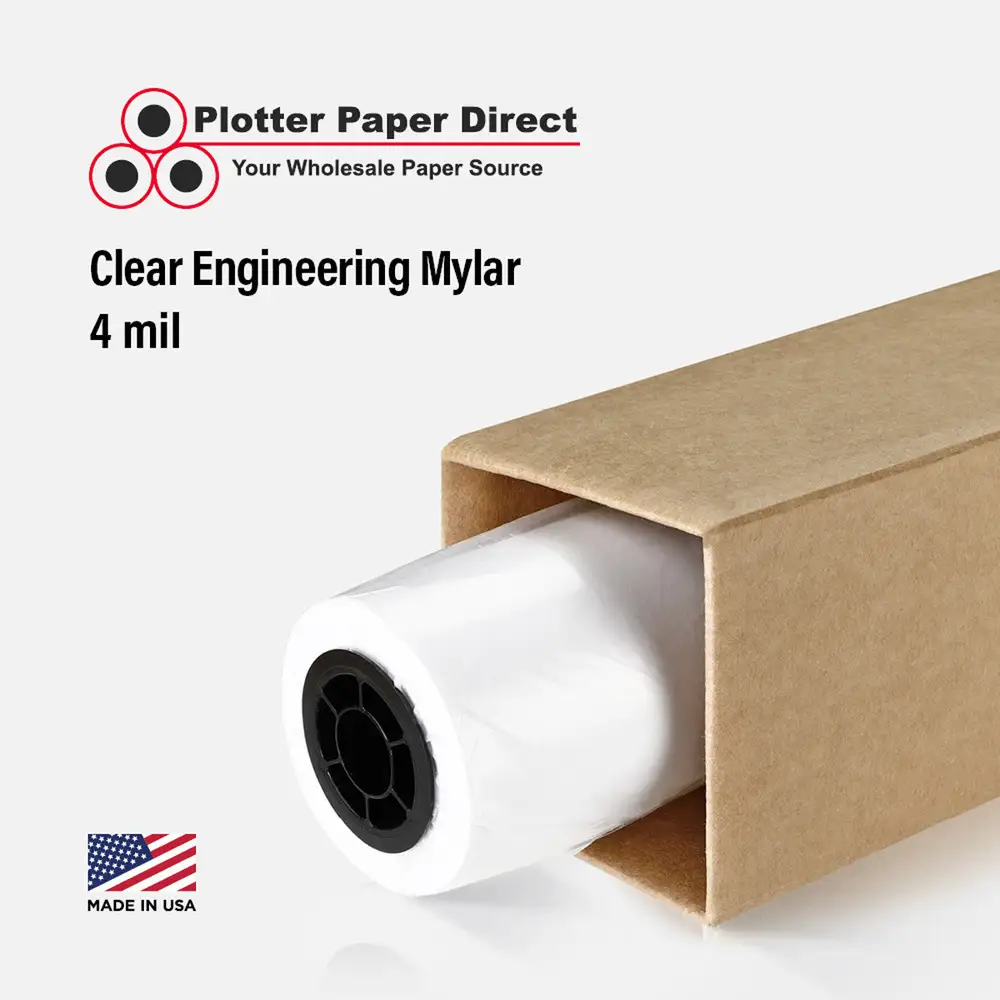 4 Mil Clear Engineering Mylar