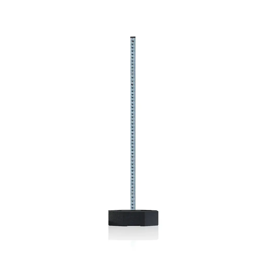 Plasticade Square Tube Post w/ Base