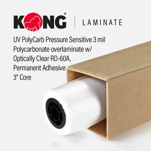 Optically Clear Polycarbonate Overlaminate