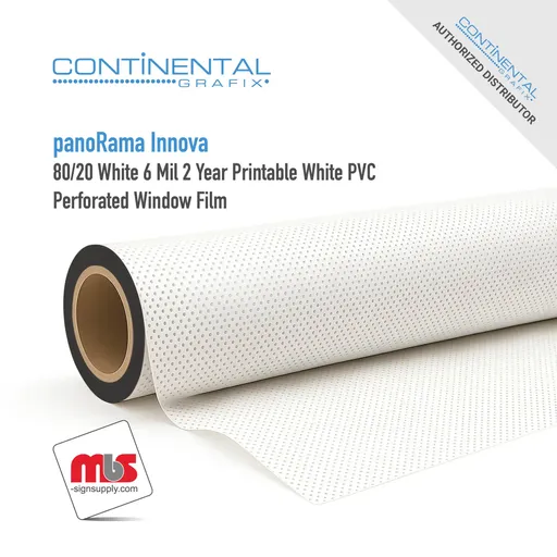 Continental Grafix panoRama INNOVA 6 Mil Perforated Vinyl
