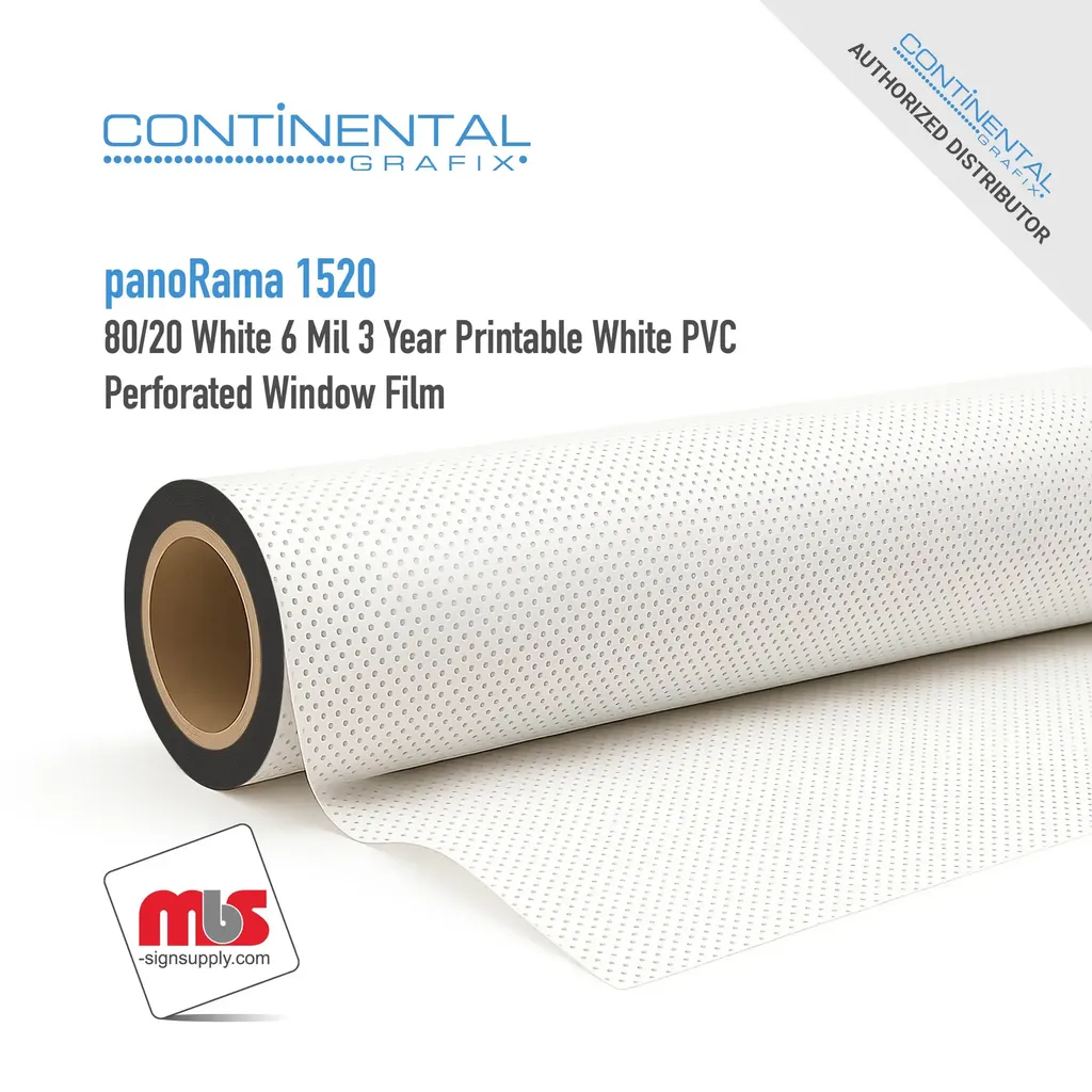 Continental Grafix PanoRama Removable Perforated Vinyl