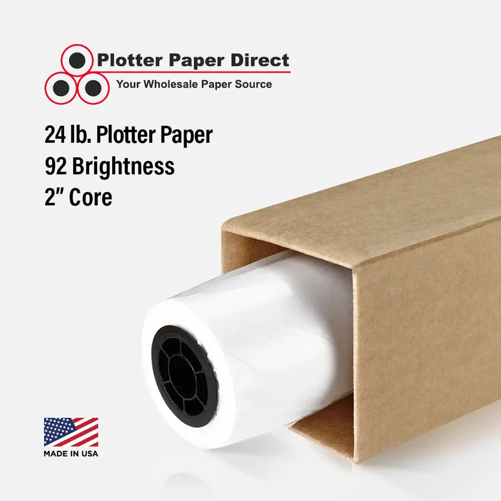 24 Lb Plotter Paper