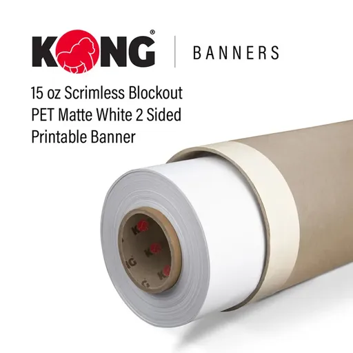 Kong 15oz Double-Sided Blockout Banner