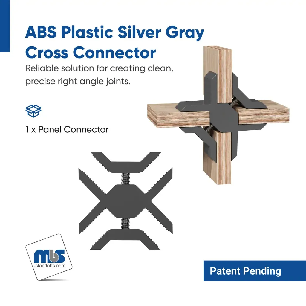 Cross Panel Connector for 5/8" and 3/4" Panels