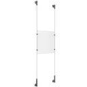 Wall to Wall Stainless Steel Full Acrylic/1.5mm Cable System Kits