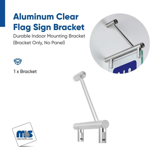Flag Sign Brackets for 1/4" Thick Material