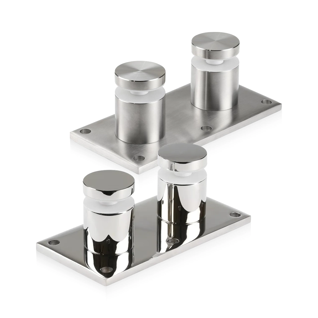 Dual Stainless Steel Glass Standoffs