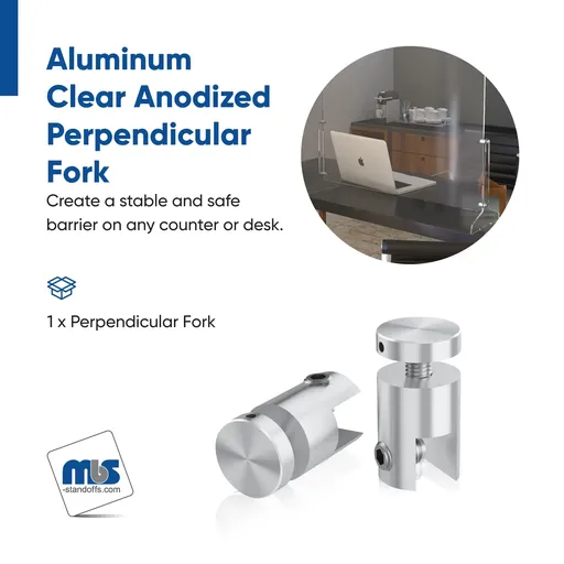 5/8" Diameter Perpendicular Fork for Up to 5/16" Thick Material