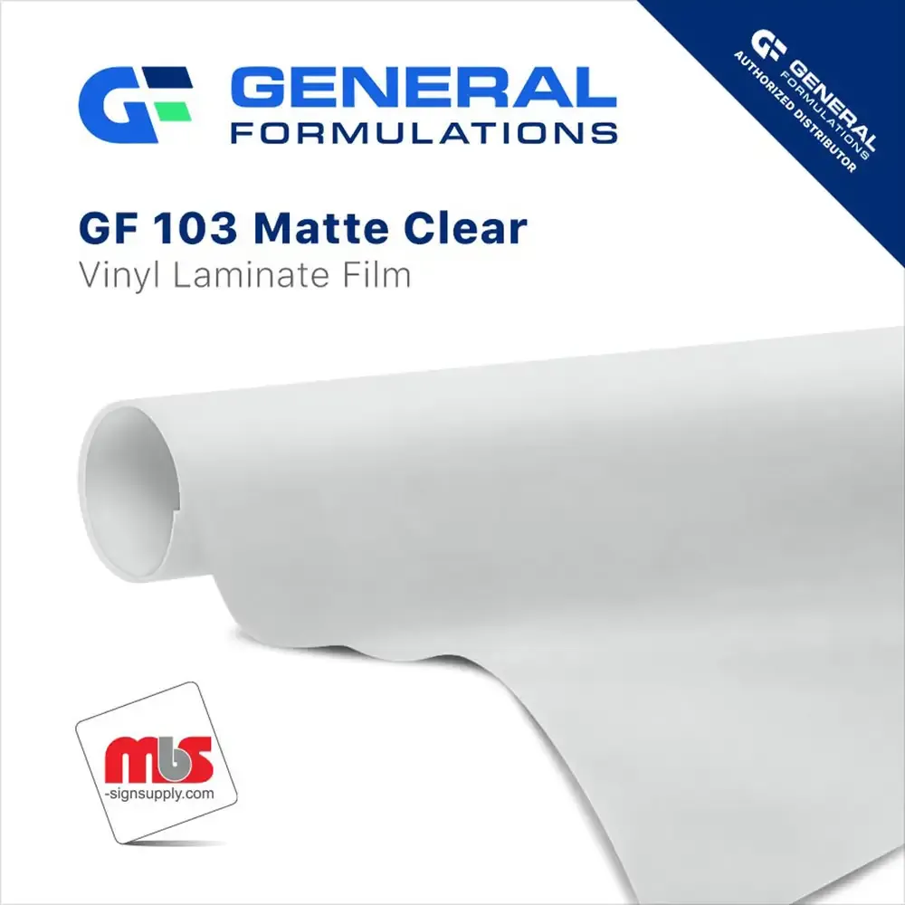 General Formulations 103 Overlaminate