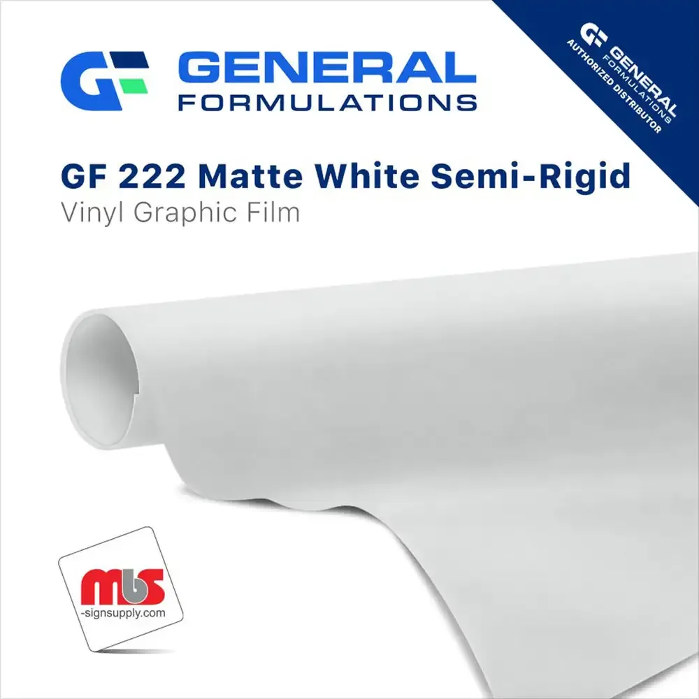 General Formulations 222 Semi-Rigid Vinyl