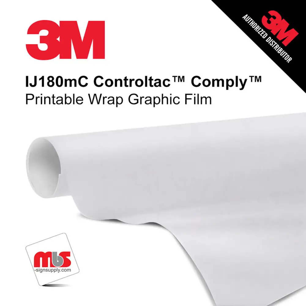 3M™ IJ180CMC Controltac & Comply™ Wrap Graphic Film