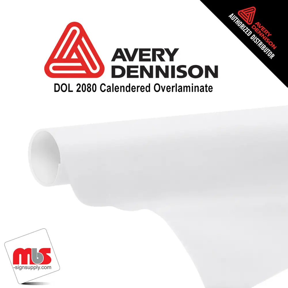 Avery Dennison DOL 2080 Overlaminate Vinyl Film