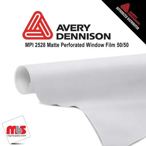 [AMPI2528-102-5425] Avery Dennison MPI 2528 Perforated Window 50/50 Film