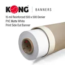 Kong Economy PVC Banner - 2" Core