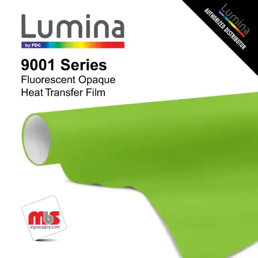 Lumina 9001 Fluorescent Heat Transfer Vinyl Film