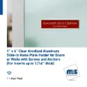 1" Wall & Door Name Plates