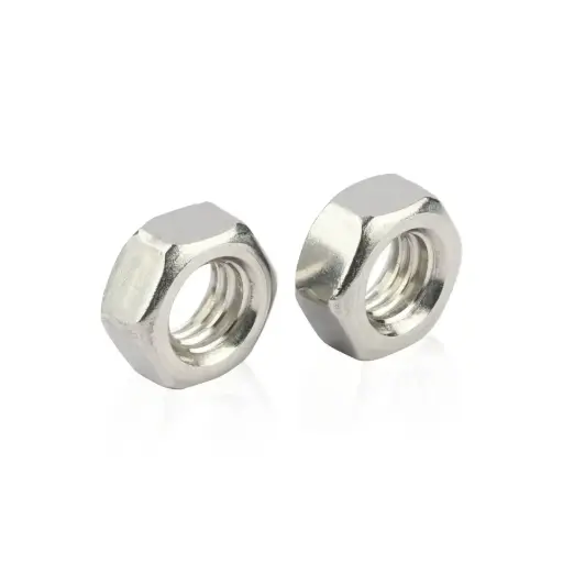 [4778] M8 x 1.25 Metric Hex Nuts, Stainless Steel 18-8 (A2), Corrosion Resistant Machine Fasteners