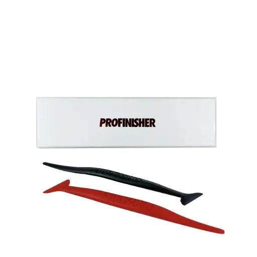 [PROF-FTT] ProSeries ProFinisher Finishing Tuck Kit, Includes 1x Black Hard Tool & 1x Red Soft Tool