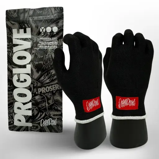 ProSeries ProGlove HD High Density Black & White Gloves (1x Pair)