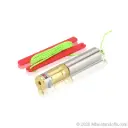 MBS Laser Plumb Bob Kit with String & Batteries - Class IIIa Red Laser (630-680nm, <5mW) for Cable & Rod System Vertical Alignment