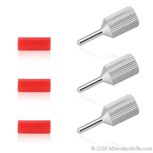 [SCS15-IJ-C] SCS15-IJ-C Replacement Pin Set - Steel Pin with Plastic Protector (Set of 3)