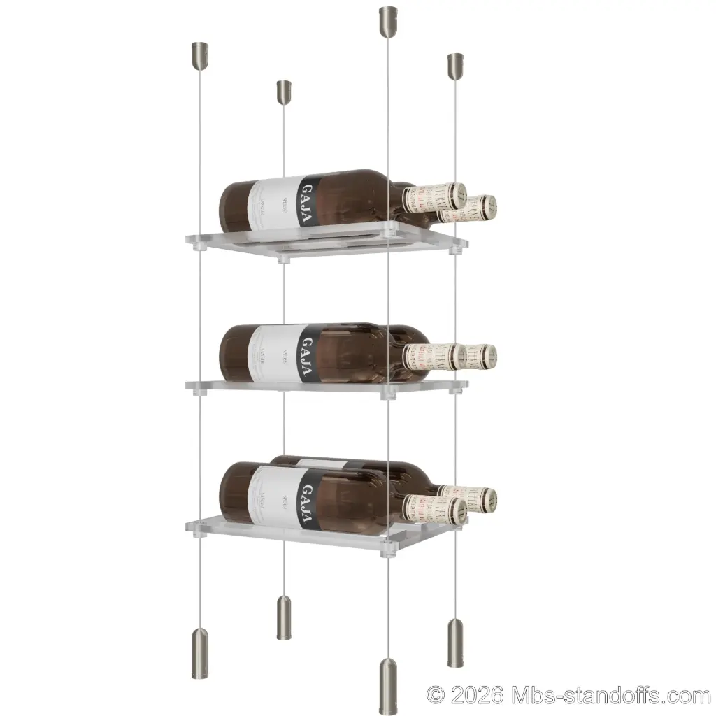 Sauvignon - Pouilly-Fumé Collection Bottle Display Cable Cradle Kit