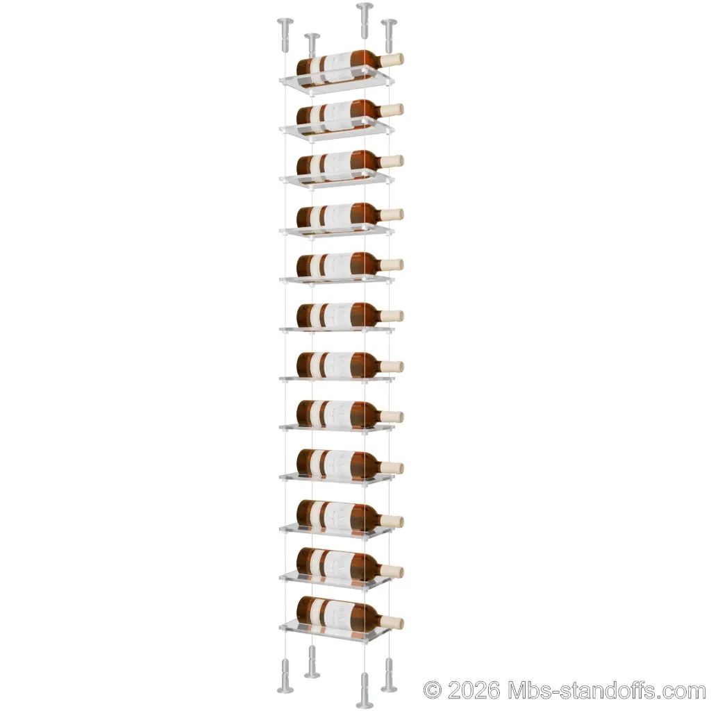 Sauvignon - Loire Collection Bottle Display Cable Cradle Kit
