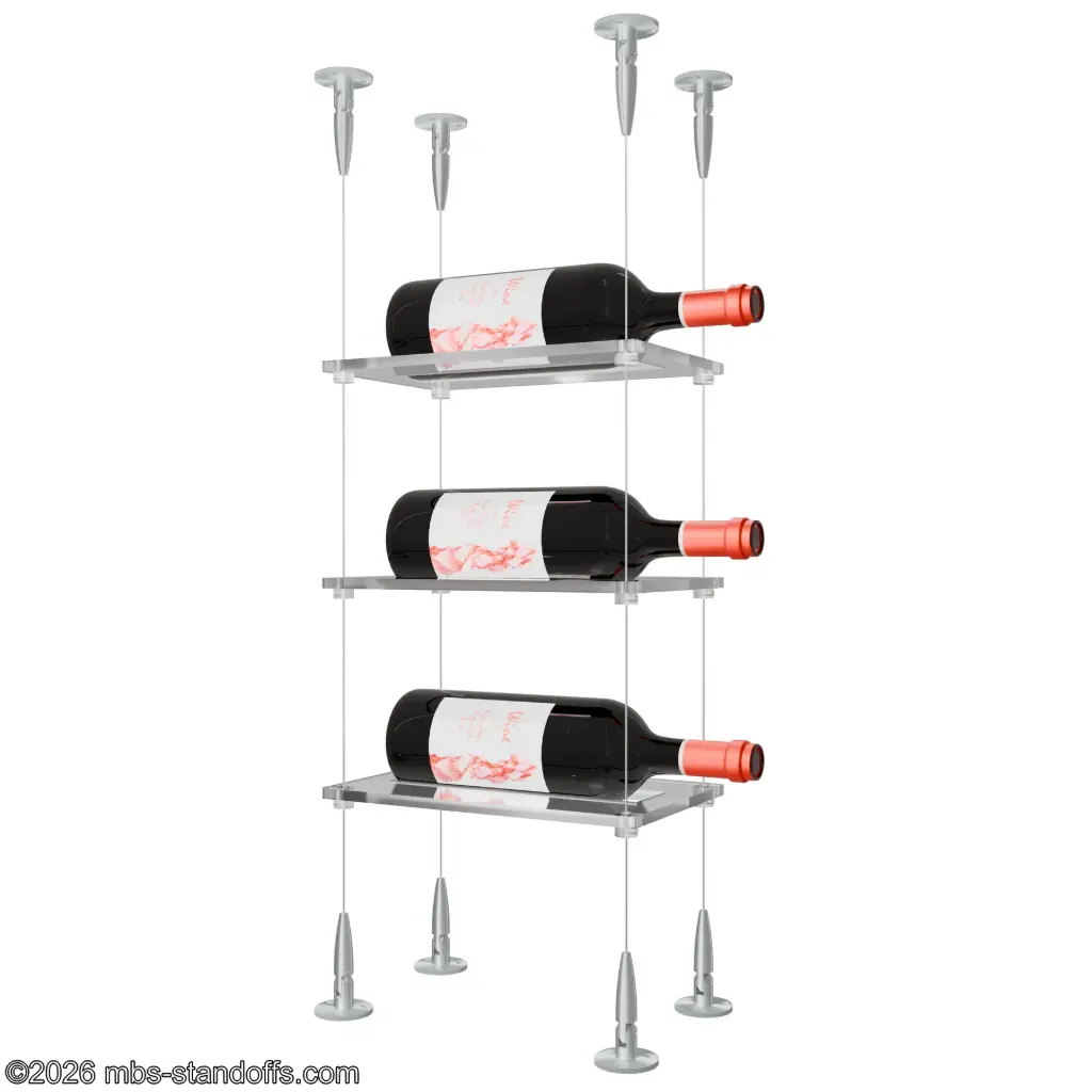 Sauvignon - Touraine Collection Bottle Display Cable Cradle Kit