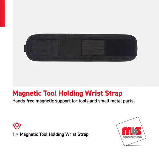[AC-0112] Magnetic Tool Holding Wrist Strap