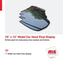 10" x 12" Model Car Hood Vinyl Display