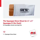 The Squeegee Glove Ghost for 4" x 3" Squeegee (1 Per Pack)