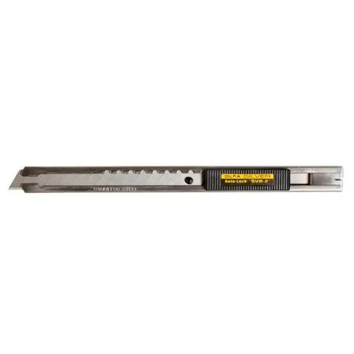 [CT-0106] Olfa Heavy Duty Auto Lock Stainless Steel Precision Knife w/ 60 Degree x 9mm Blade