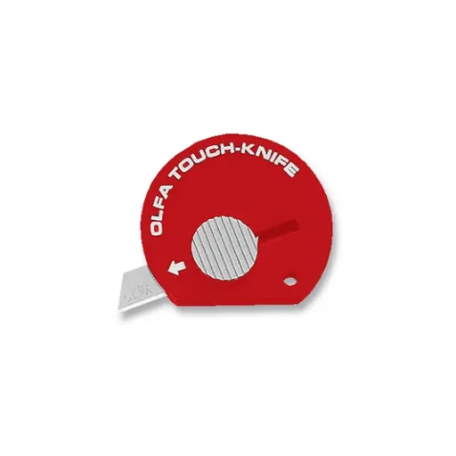 [CT-0118] Olfa Circular Keychain Multi Purpose Knife, Red