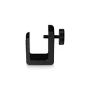 "Set of 2,  Clamp, Aluminum Matte black Anodized Finish, to Accommodate 1" to 1-1/8" Counters. Hold up to 1/4" material thickness M6 Set screw need 3mm Allen Wrench"