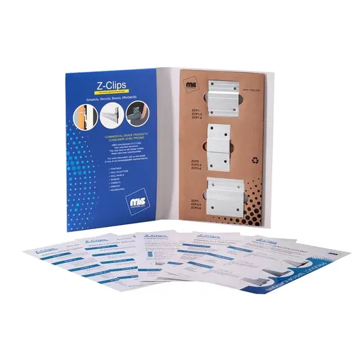 [ZCPSAMPLEBOX] Z Clip (French Cleat) Sample Box